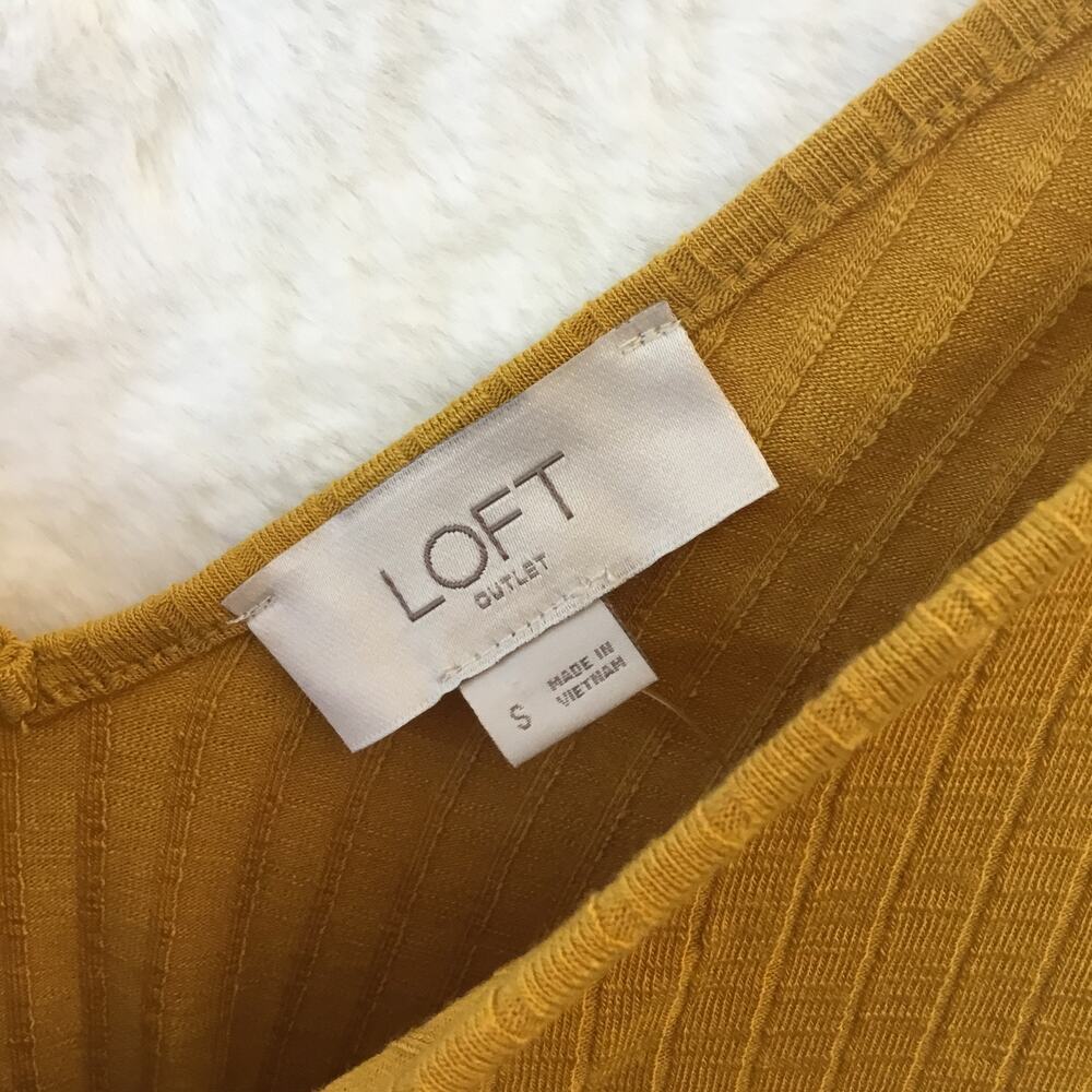 LOFT Gold Double V Cami - Picture 5 of 11